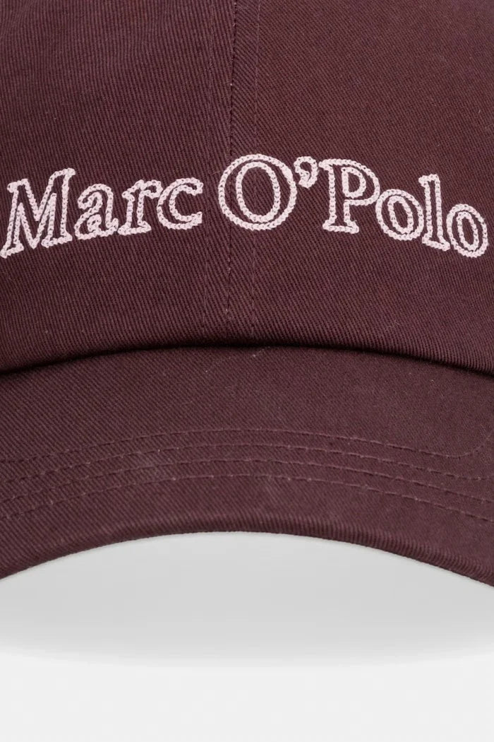 Gorra de visera de algodón Marc O'Polo