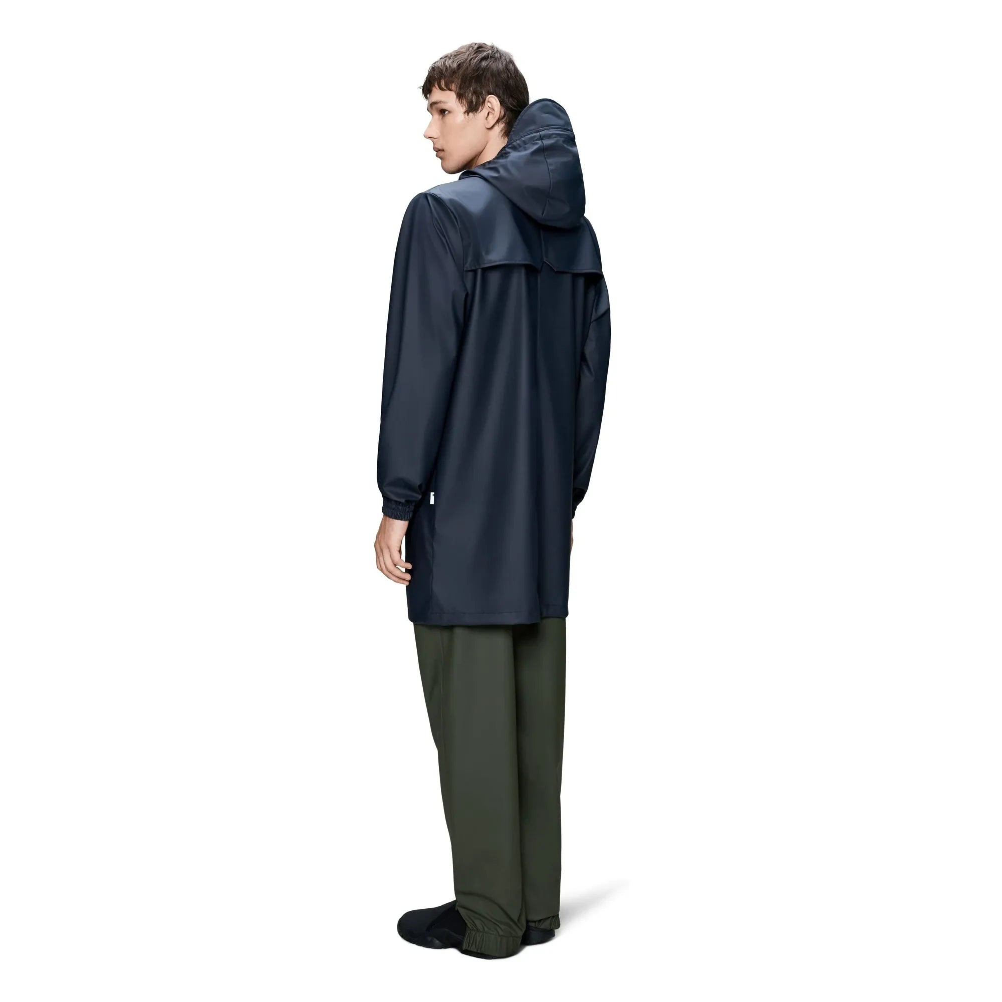 Rains - Abrigo Largo Storm Breaker W3 | Azul marino