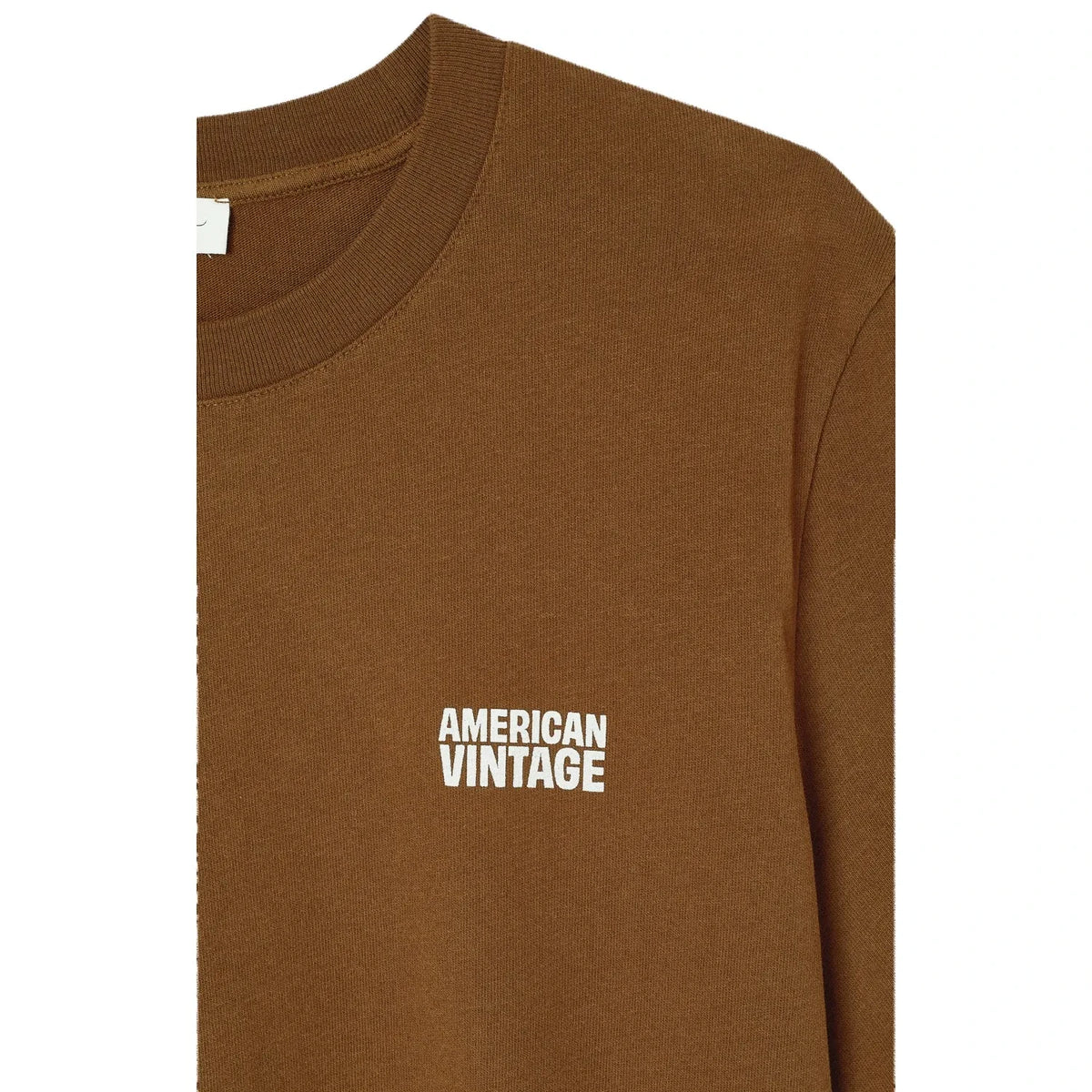 American Vintage - Ykobow Camiseta | Marrón Oscuro