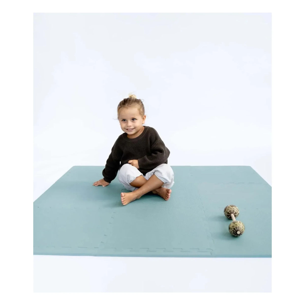 Toddlekind - Alfombra de juegos modular clásica | Azul