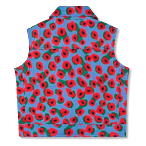 Wynken - Chaleco sin mangas Fleurie Kot | Azul