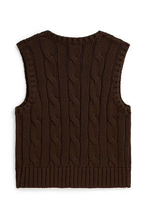 Chaleco de algodón Polo Ralph Lauren para niños