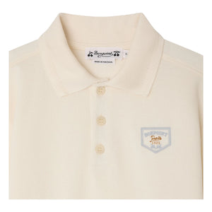 Bonpoint - Polo Lorris de algodón orgánico | Crema