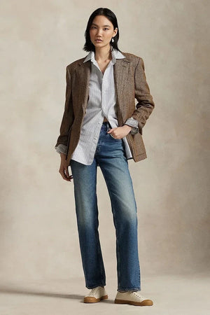 Camisa Polo Ralph Lauren de Algodón Elastano para Mujer