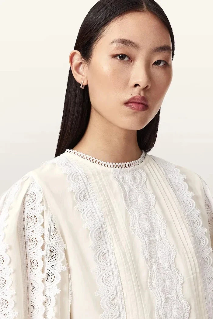 Blusa de algodón HART de AllSaints