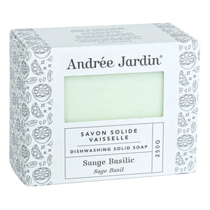 Andrée Jardin - Lavavajillas Sólido - Salvia Albahaca | Blanco