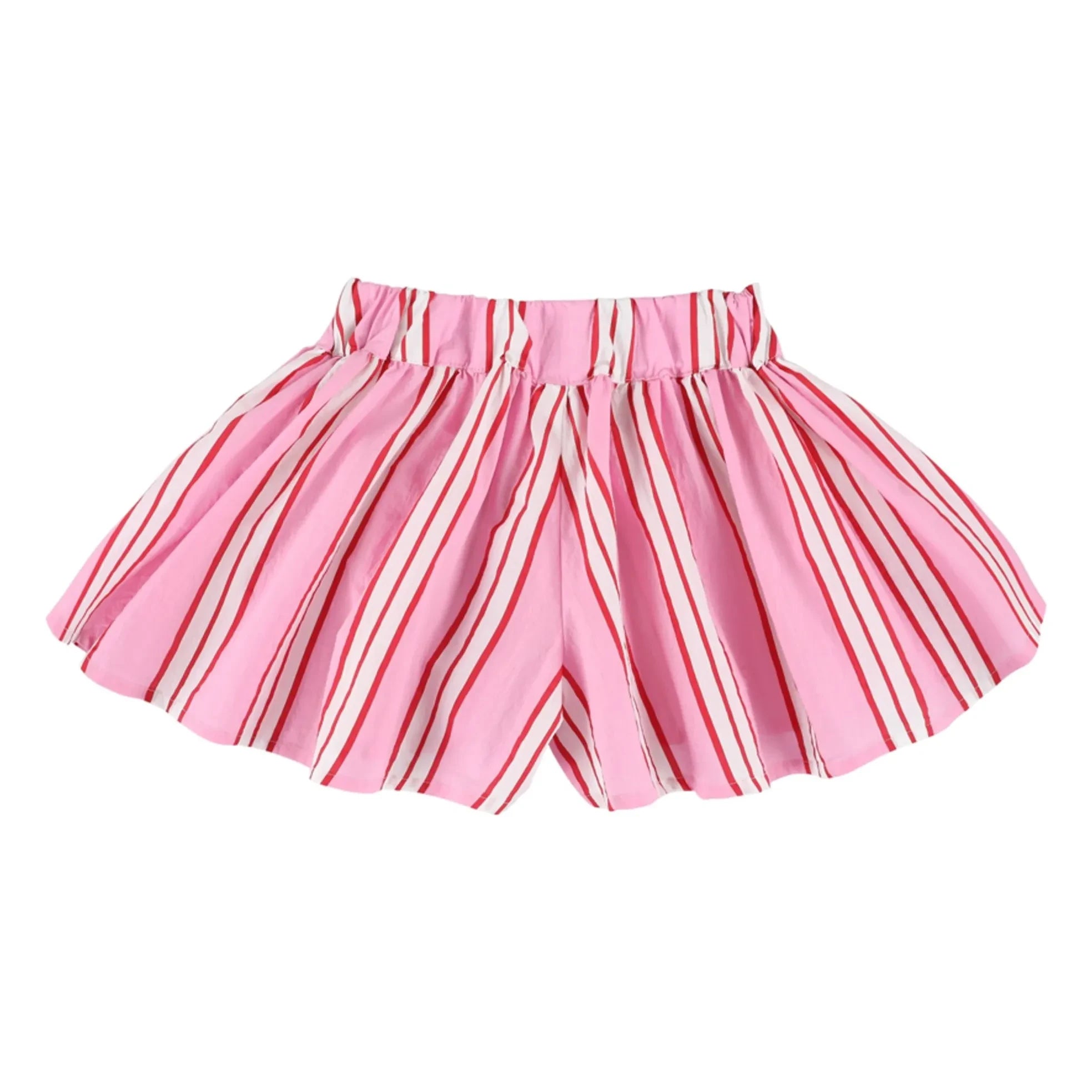 Morley - Pantalón corto a rayas Scooby | Rosa caramelo