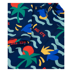 Petit Bateau - Camiseta de baño con protección UV Bel Eté | Azul marino