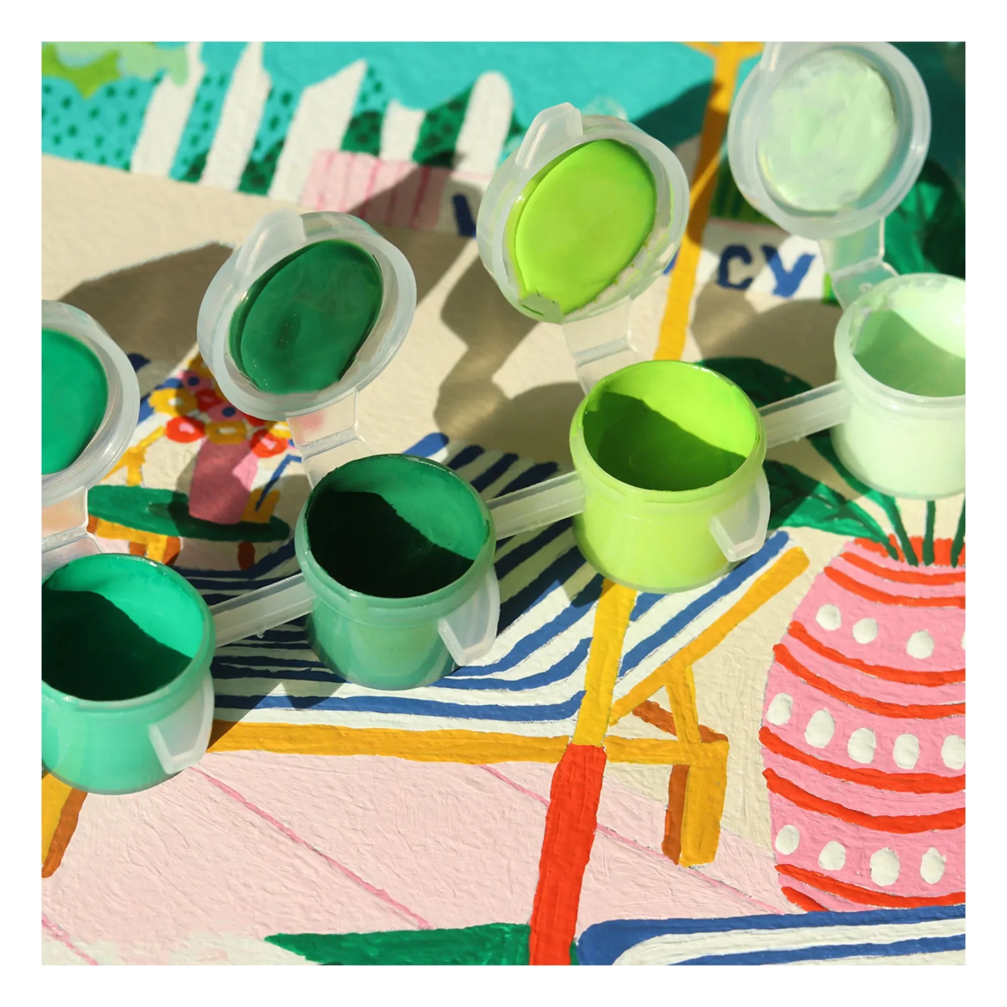 La Petite Épicerie - Set de pintura por números - The Motel Pool