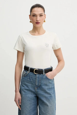 Camiseta de algodón Liu Jo