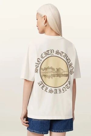 Camiseta de algodón para mujer AllSaints SUN