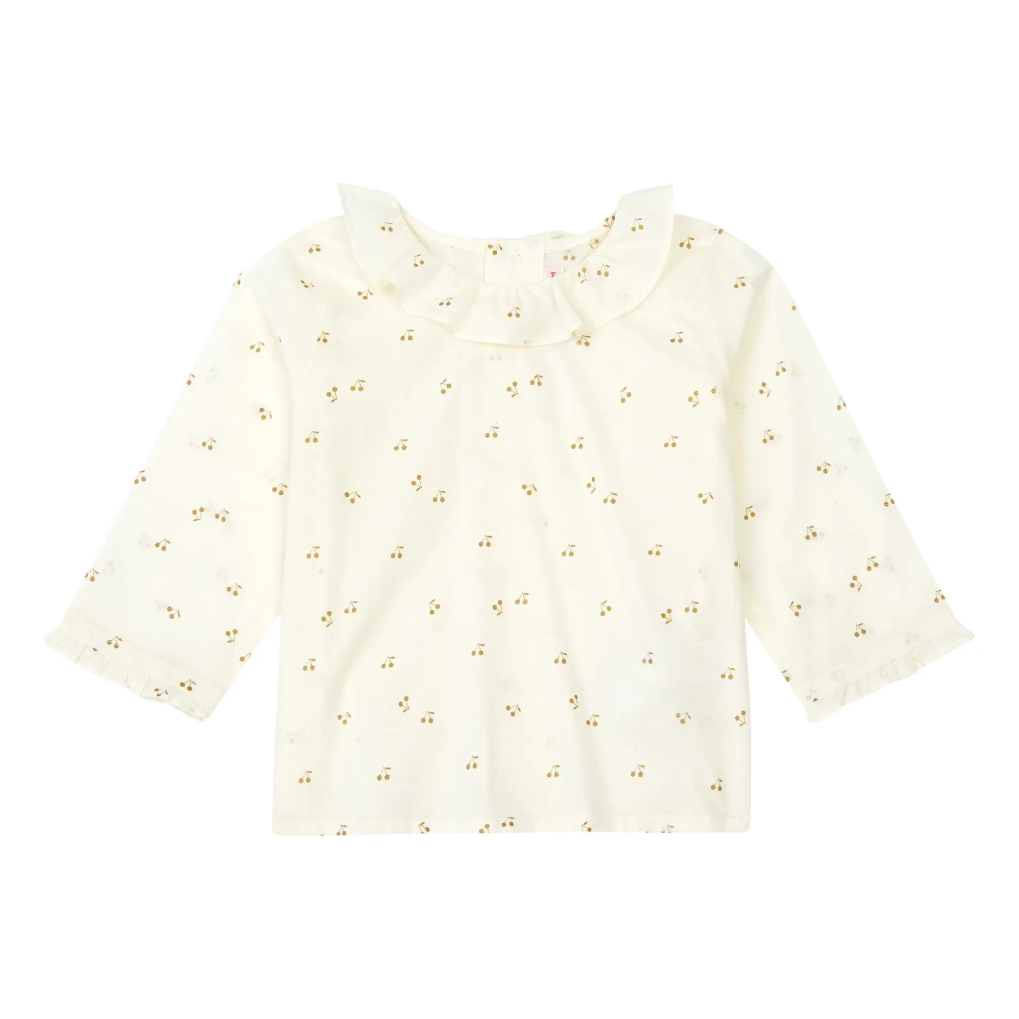 Bonpoint - Blusa de cerezas Ganiti | Crudo