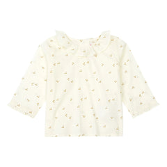 Bonpoint - Blusa de cerezas Ganiti | Crudo