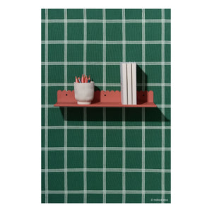 Nobodinoz - Estante de pared Vibes 50x16 cm | Terracota