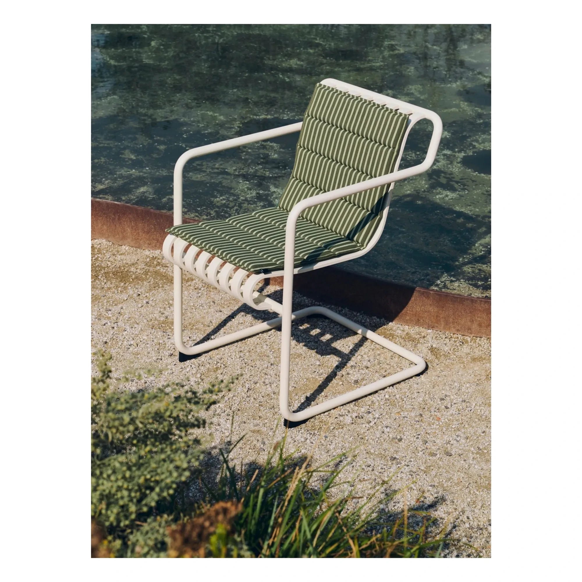 Hay - Cojín de asiento para terraza | Olive