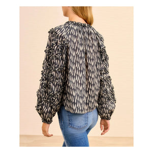 Ulla Johnson - Blusa Azrou | Negro