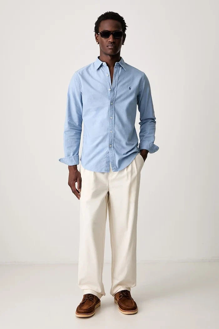 Camisa de algodón para hombre Polo Ralph Lauren
