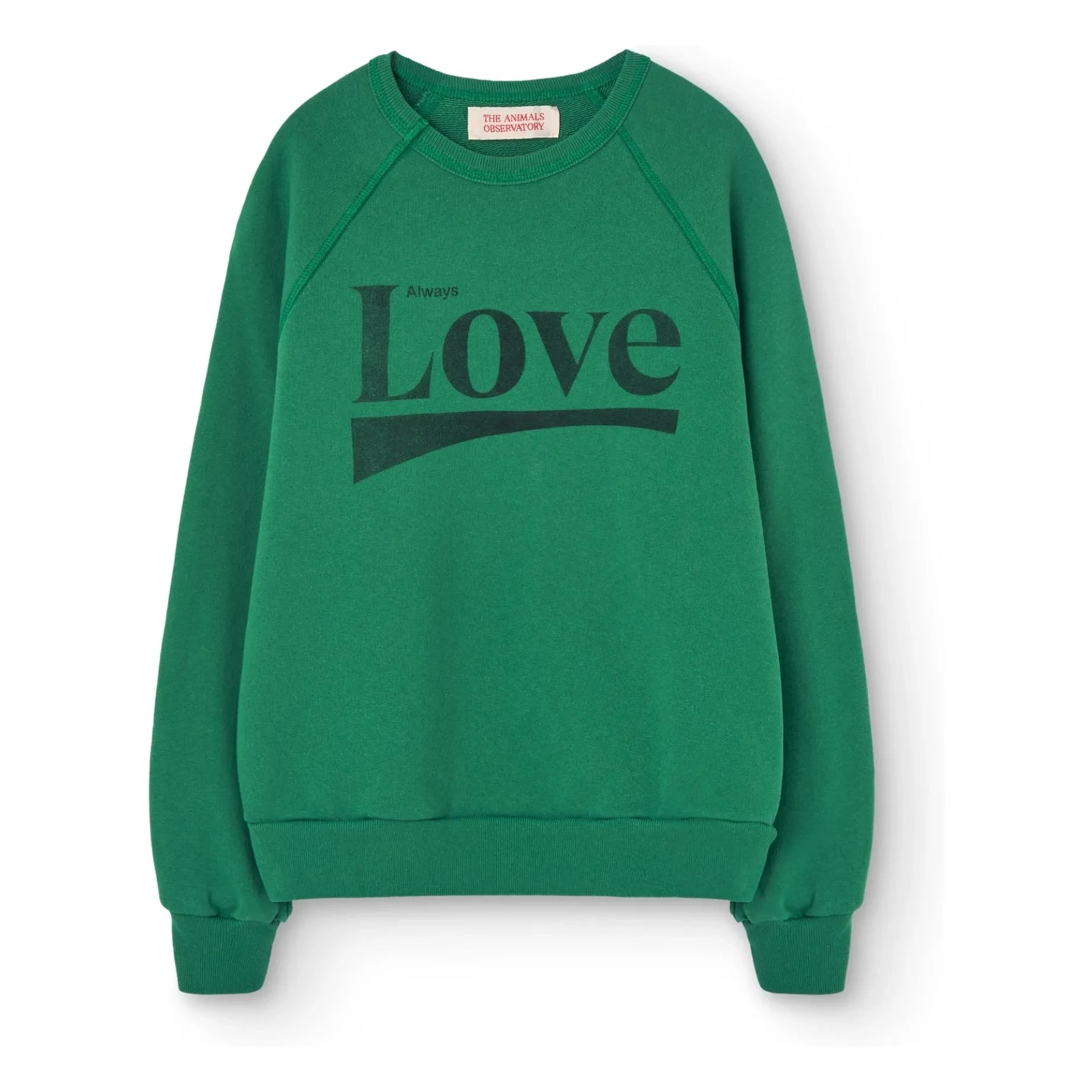 The Animals Observatory - Sudadera Shark Love | Verde