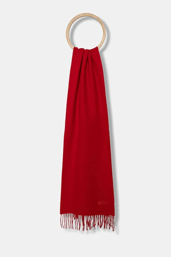 Moschino bufanda de lana para hombre de lana merino