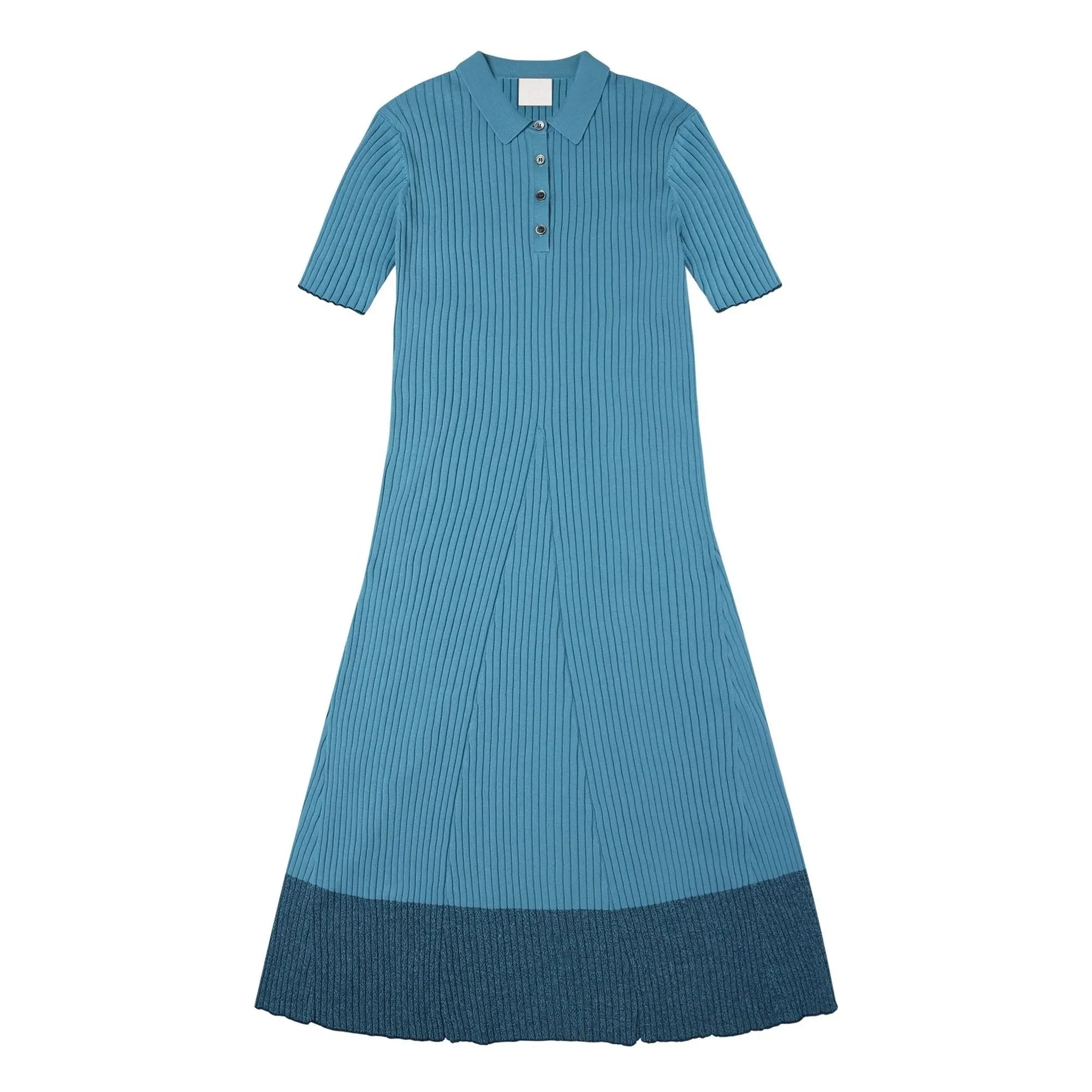 FUB - Vestido camisero | Azul