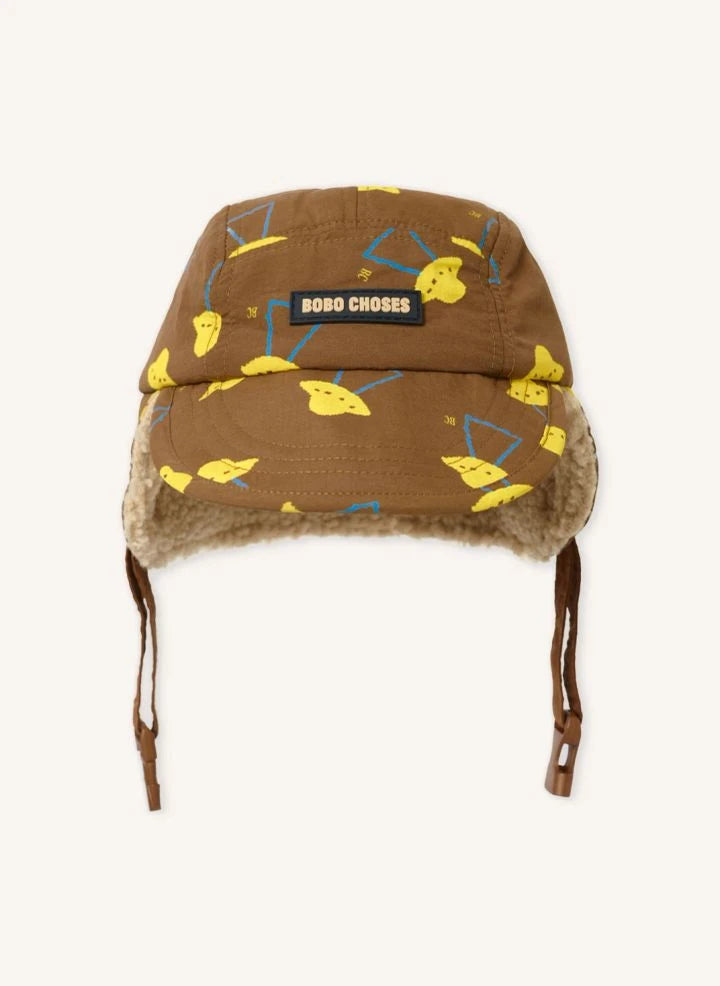 Bobo Choses - Sherpa Cap Soucoupes Fibra reciclada para bebé | Marrón