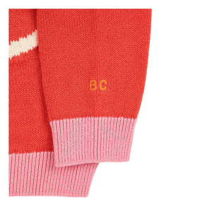 Bobo Choses - Jersey Caballito Balancín de Algodón Orgánico | Rojo