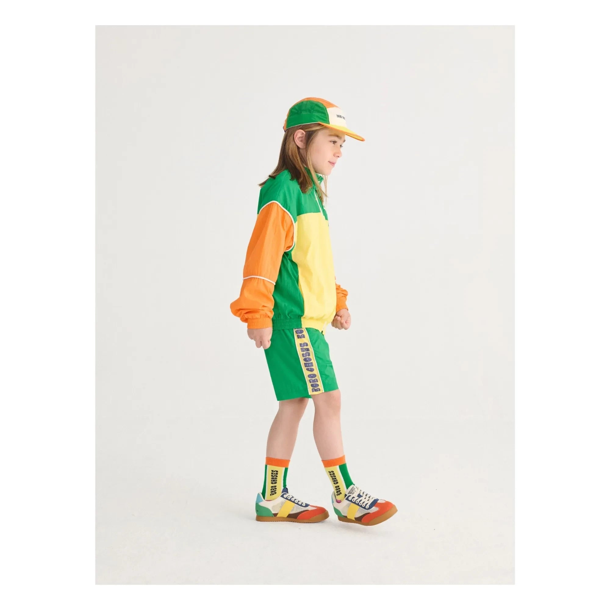 Bobo Choses - Gorro con bloques de color | Naranja