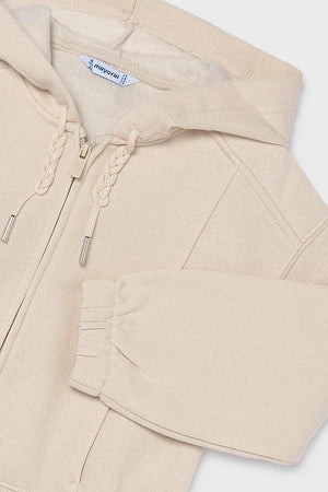 Sudadera Mayoral con capucha y cremallera para niños