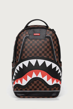 Sprayground - Mochila Marrón de Tiburones en París 910B7409NSZ