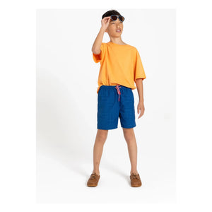 Smallable Kid - Camiseta de algodón orgánico Nils | Naranja