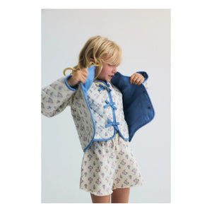 the new society - Chaleco sin mangas con estampado floral Clavel | Crudo