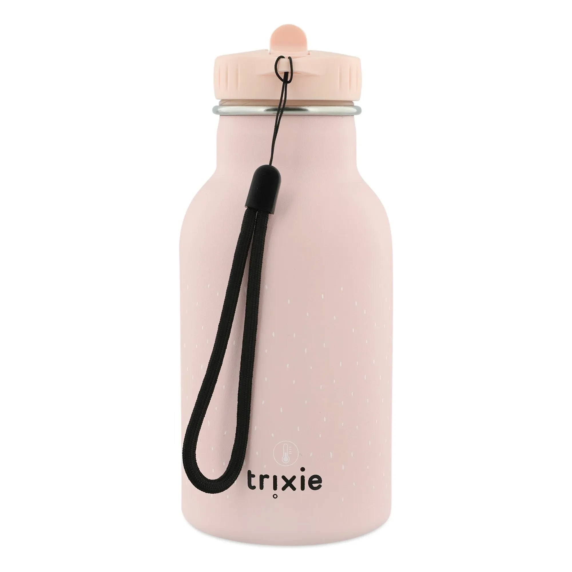Trixie - Botella de agua isotérmica Mrs Rabbit de 350 ml | Rosa