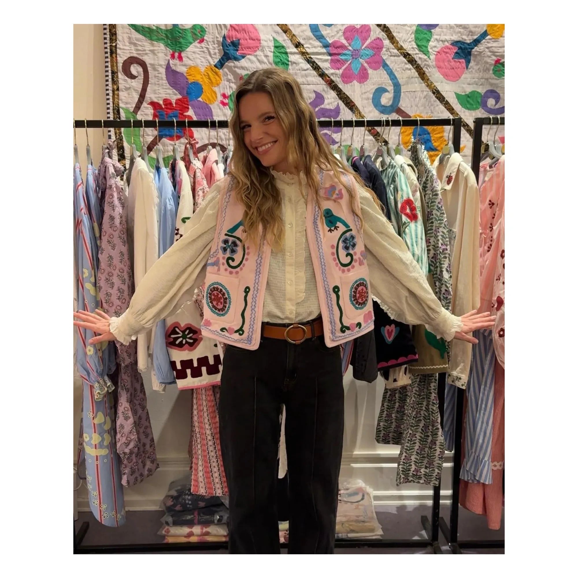 SISSEL EDELBO - Chaqueta Caia | Rosa