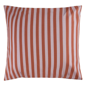 Nobodinoz - Funda de almohada Sheldon Stripes | Rosa viejo