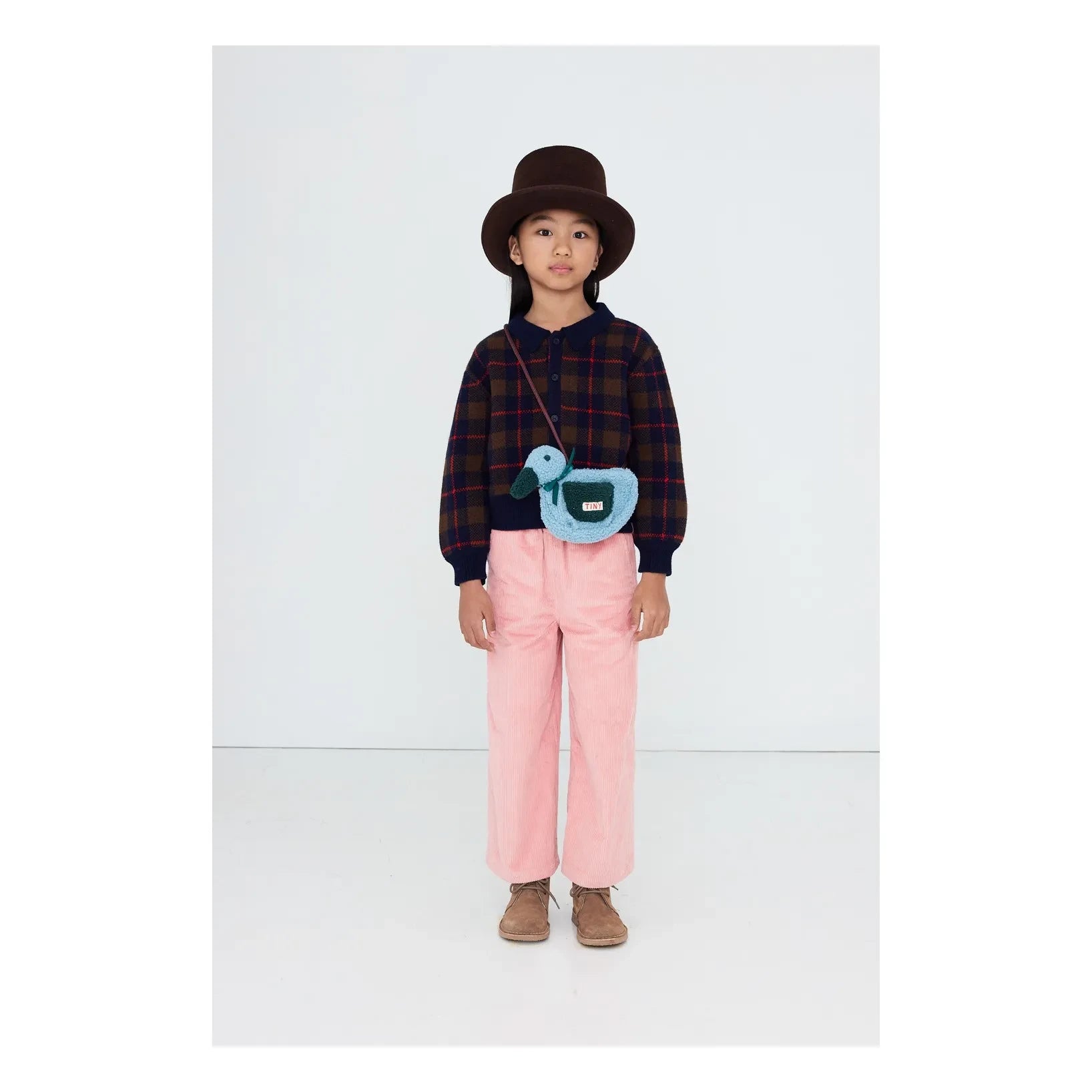 Tinycottons - Kadife Pantolon | Pembe