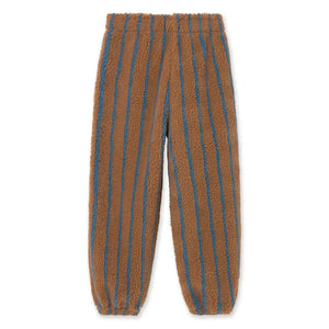 Tinycottons - Çizgili Sherpa Tarzı Jogger | Kahverengi