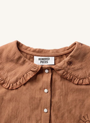 Hundred Pieces - Candy Stars Blusa | Marrón