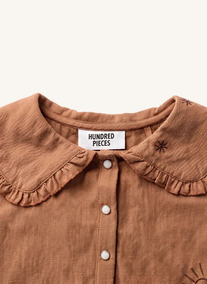 Hundred Pieces - Candy Stars Blusa | Marrón