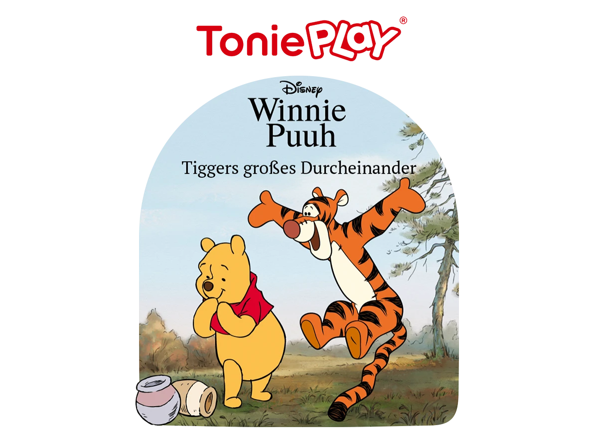Tonies - Alemán Disney Winnie the Pooh: La Gran Confusión de Tigger - Tonieplay