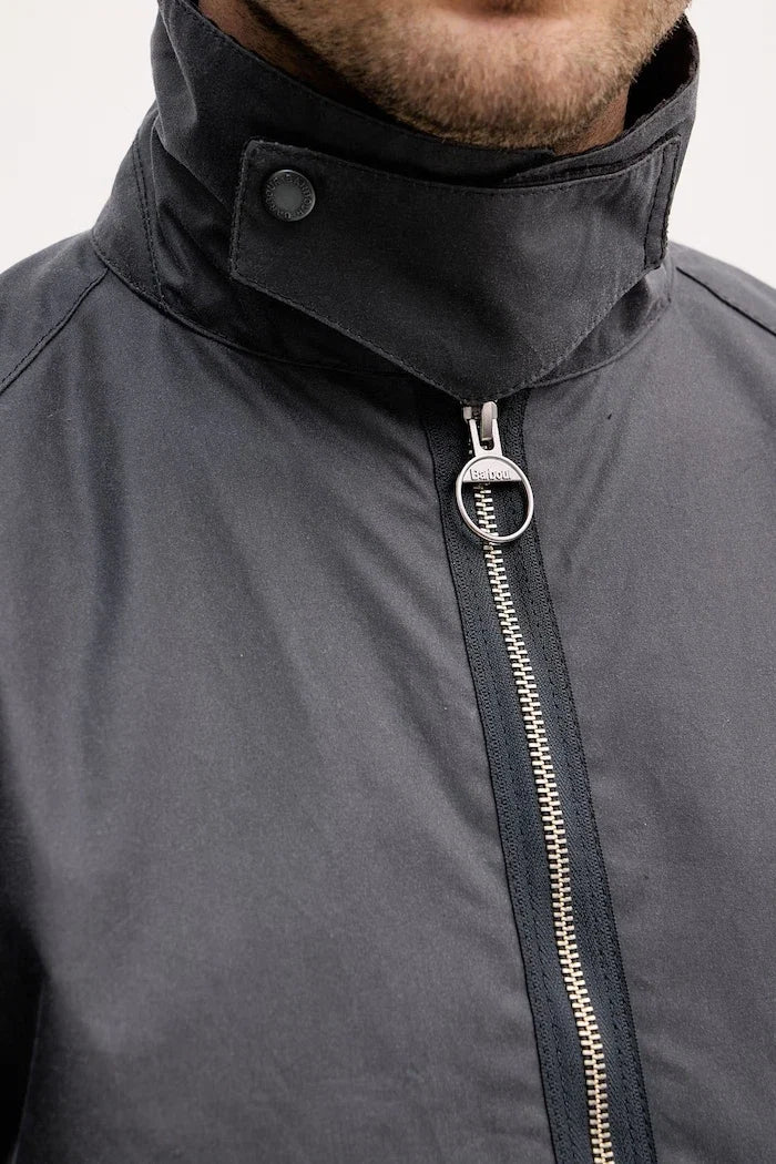 Barbour cazadora de entretiempo de algodón para hombre