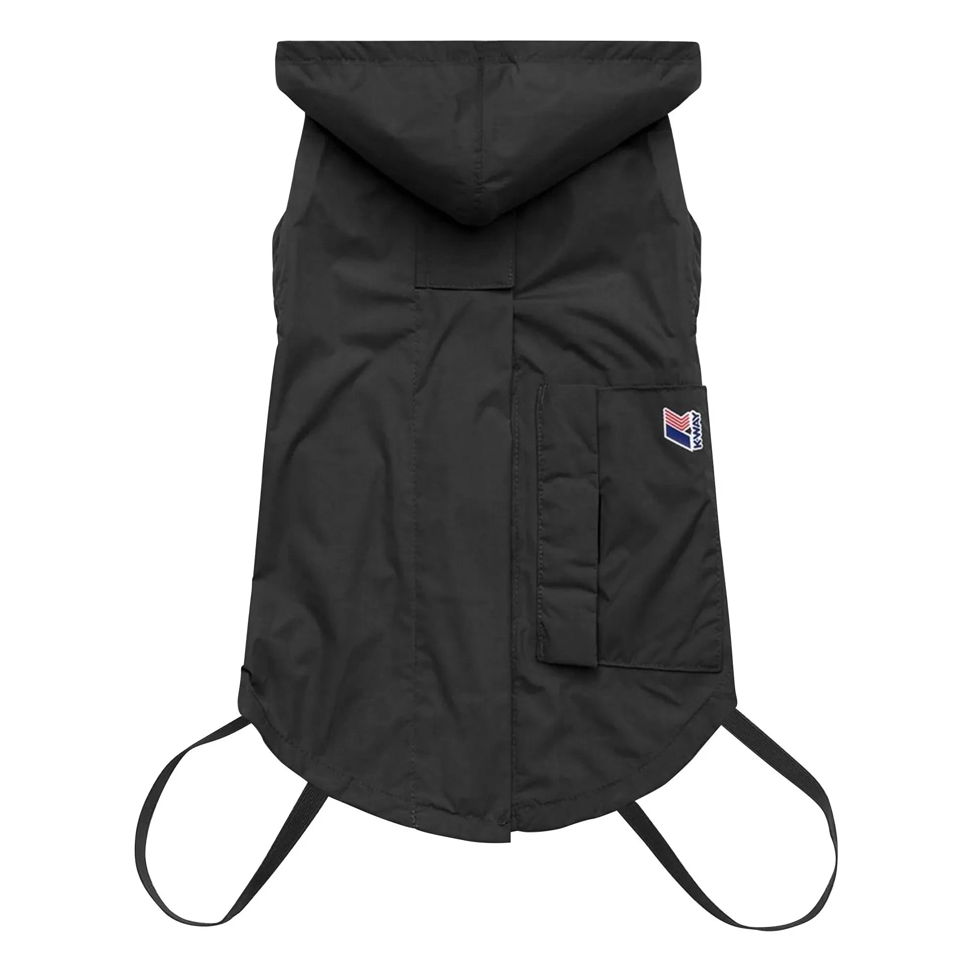 K-way - Le Vrai 4.0 Beverly Impermeable para Perro de Fibra Reciclada | Negro