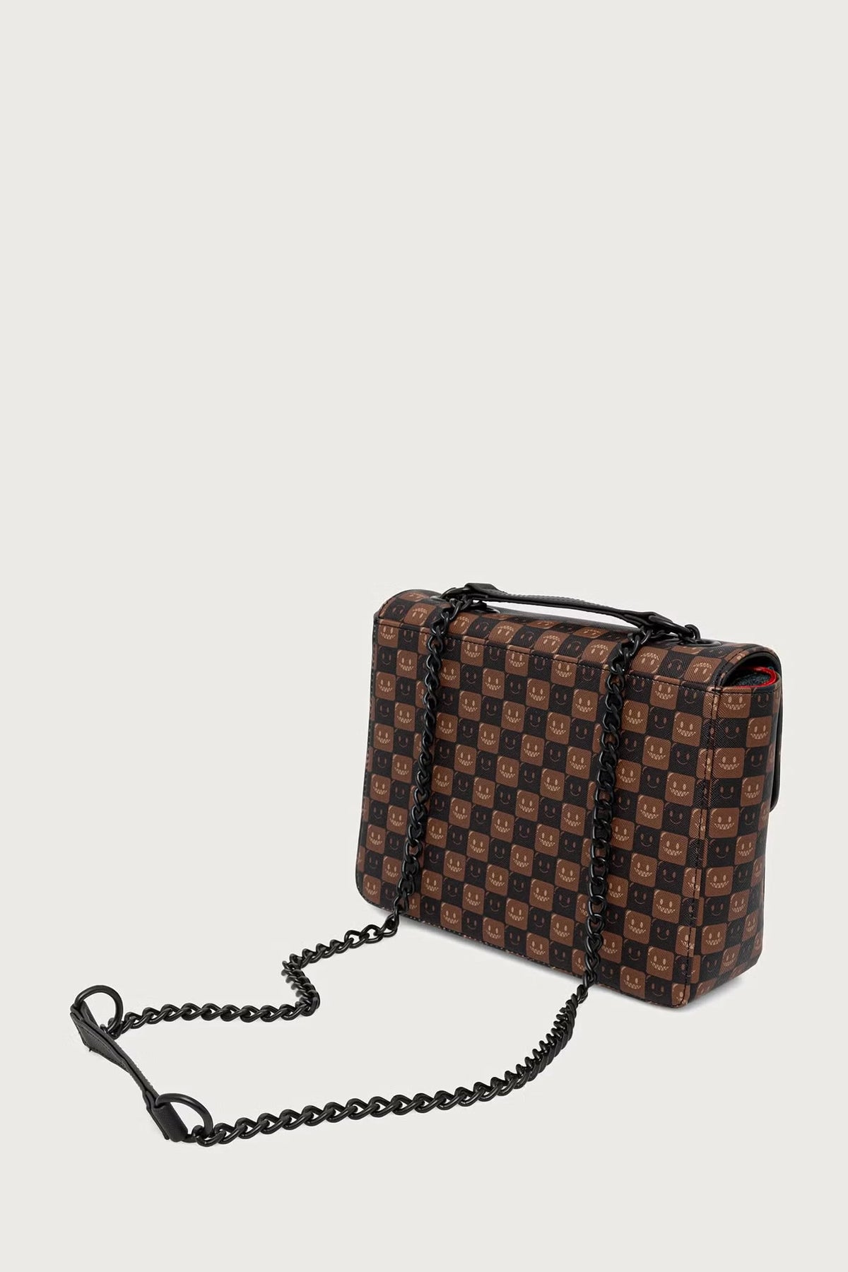 Sprayground - Bolsa ajustable de mujer en color marrón con tiburones de París 910B9310NSZ