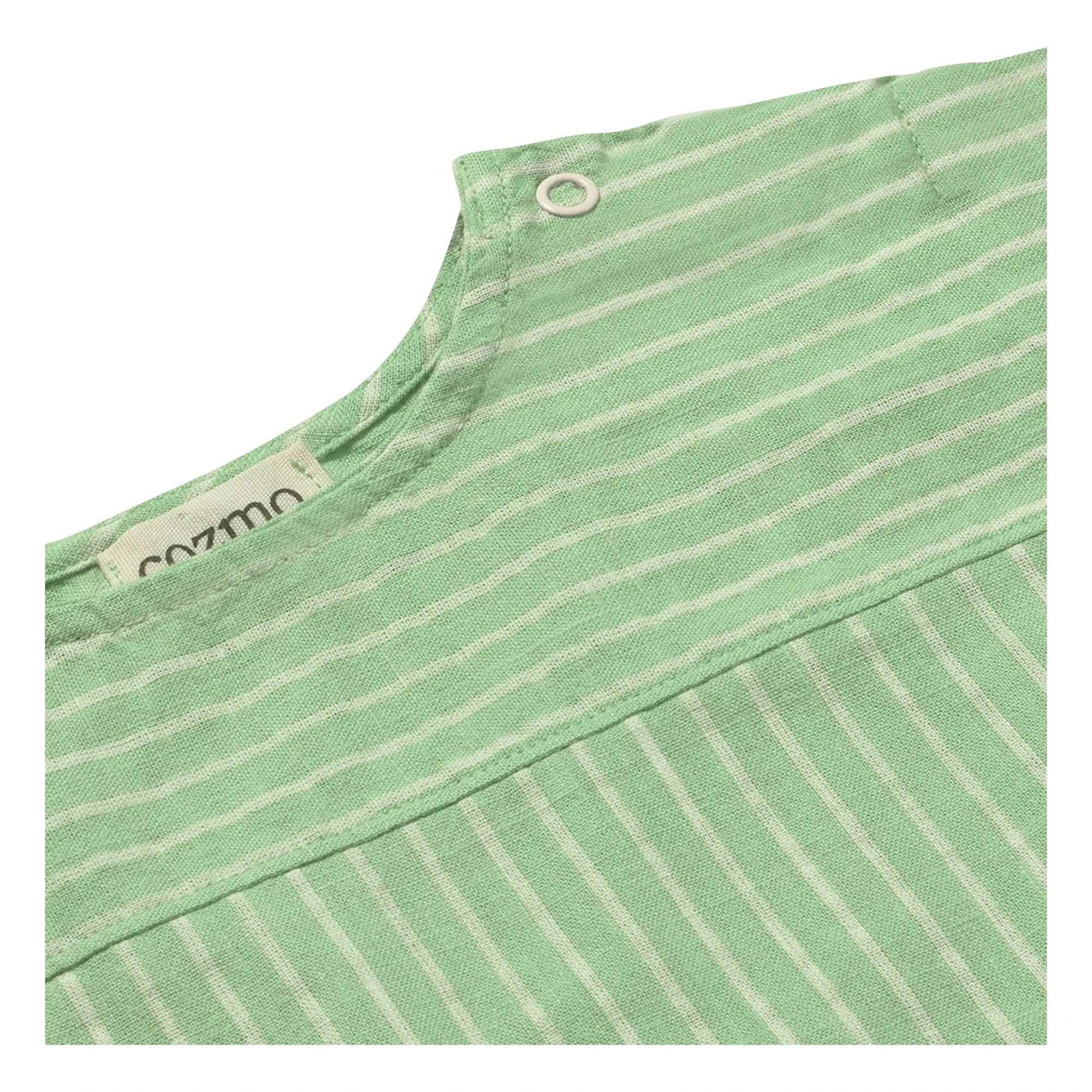 Cozmo - Camiseta a rayas | Verde prado