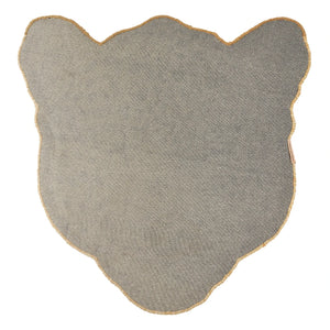 Doing Goods - Alfombra Himani Cabeza de Leopardo | Marrón