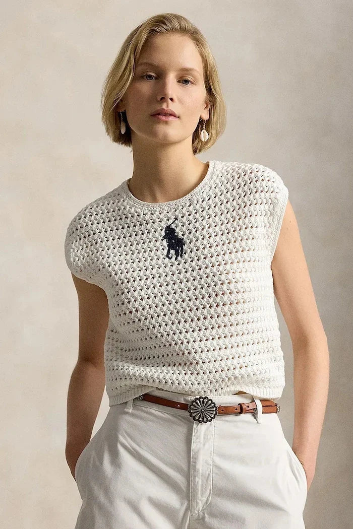 Polo Ralph Lauren Suéter de algodón para mujer