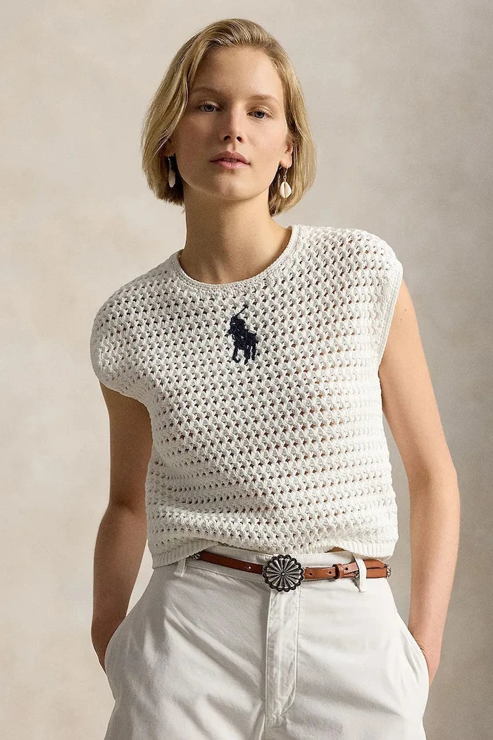 Polo Ralph Lauren Suéter de algodón para mujer