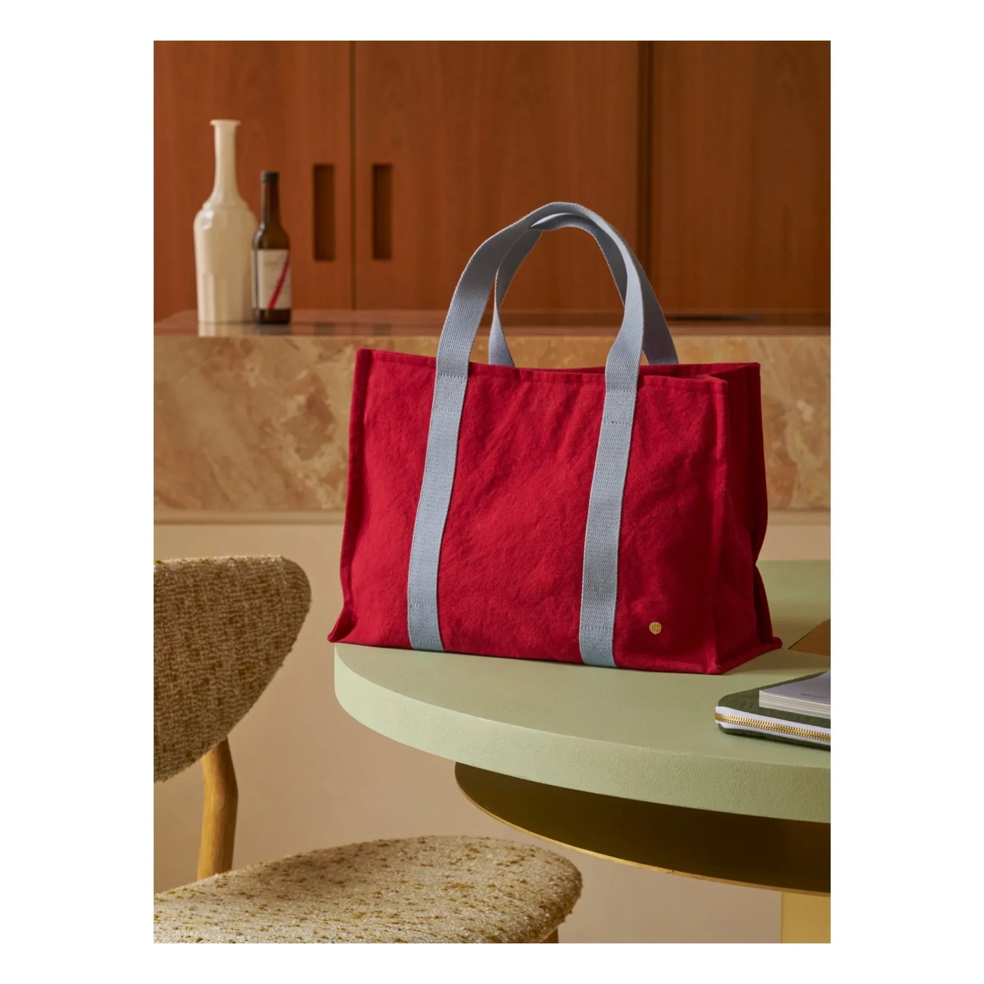 La cerise sur le gâteau - Bolso Iona diario | Rojo cereza