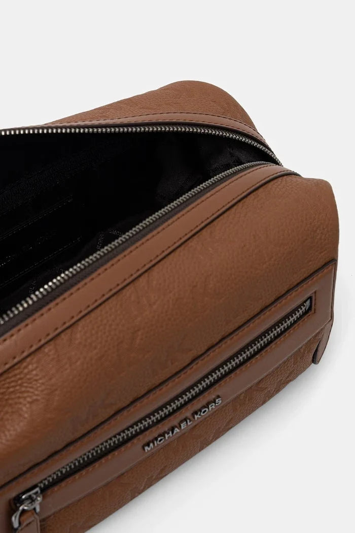 Neceser de cuero Michael Kors para hombre