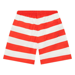Smallable Niño - Bañador a rayas Archie | Rojo Oscuro