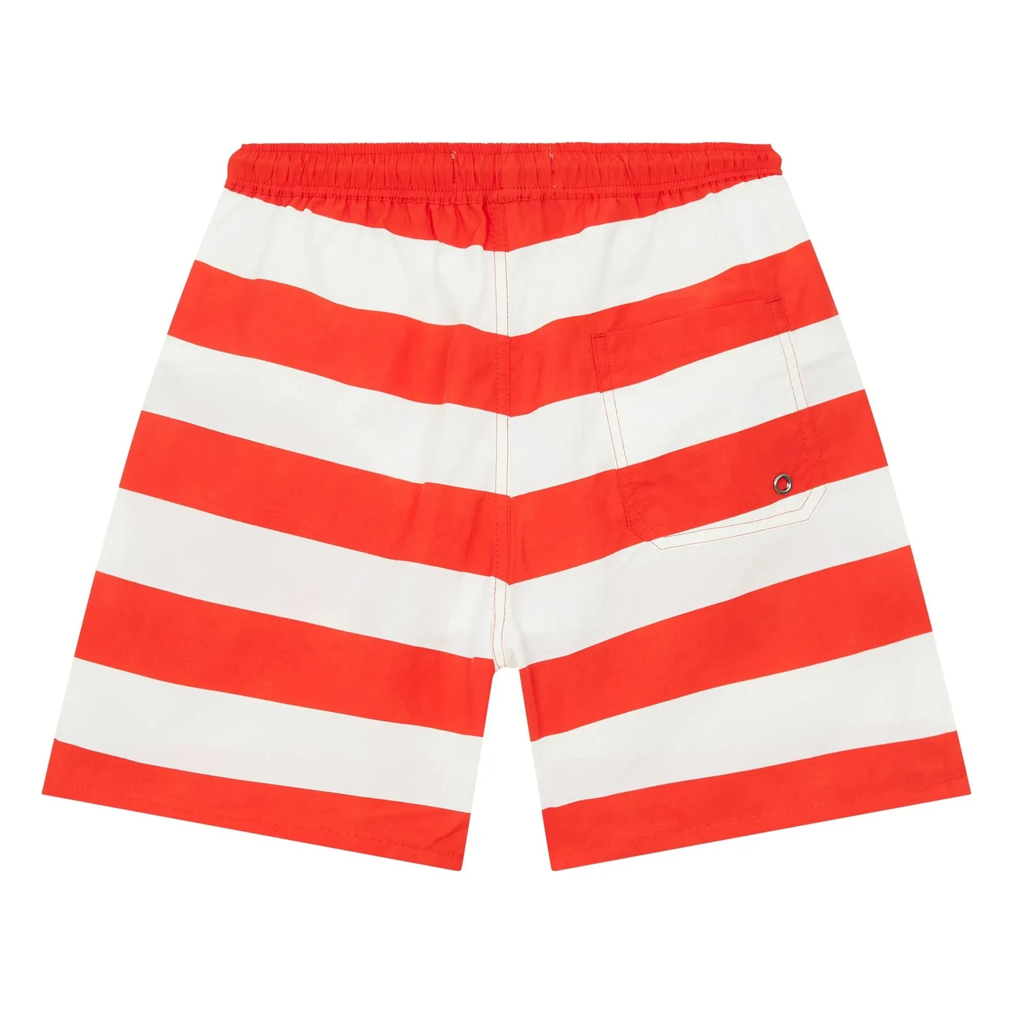 Smallable Niño - Bañador a rayas Archie | Rojo Oscuro